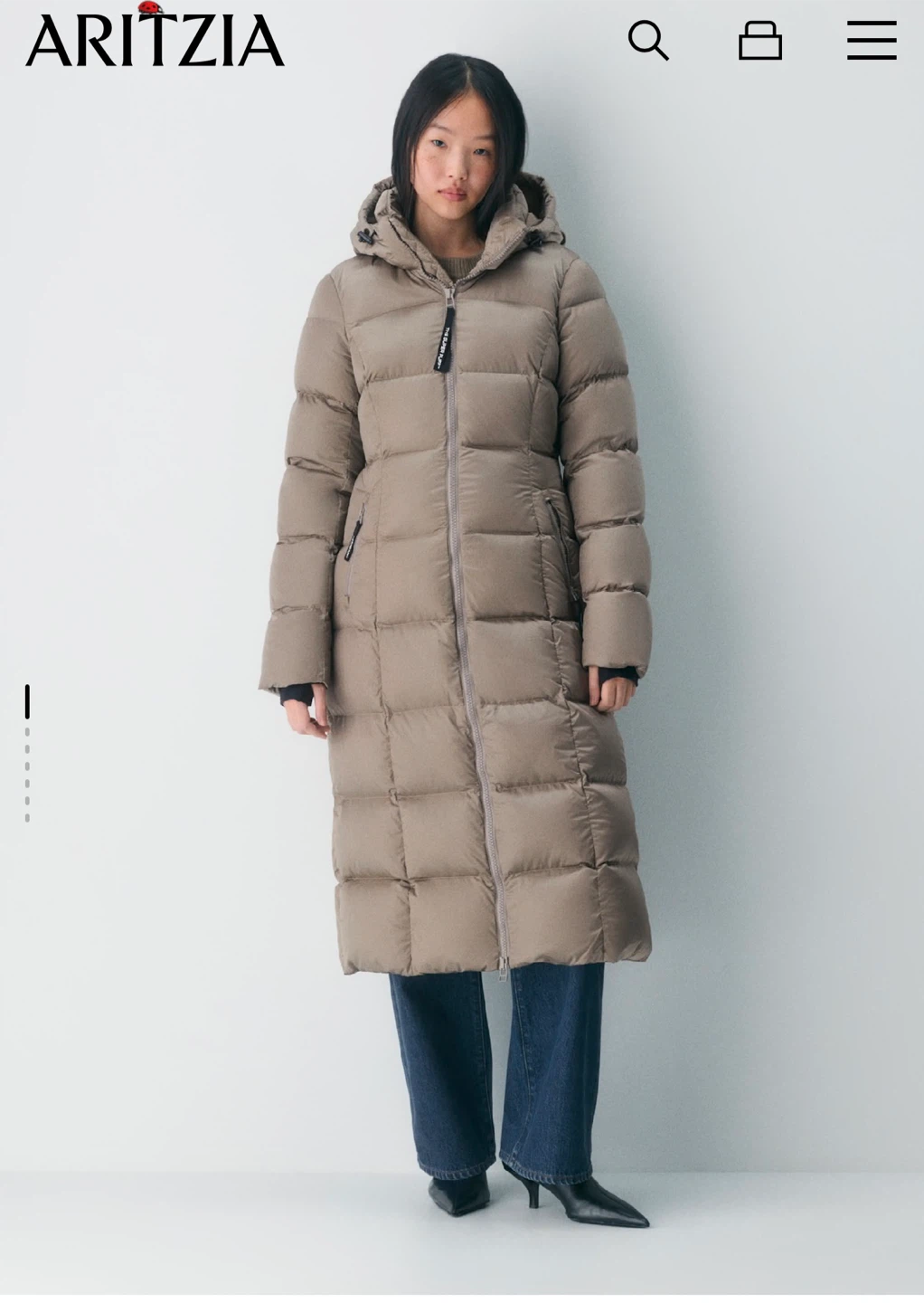 Aritzia The Superpuff Long Puffer Coat