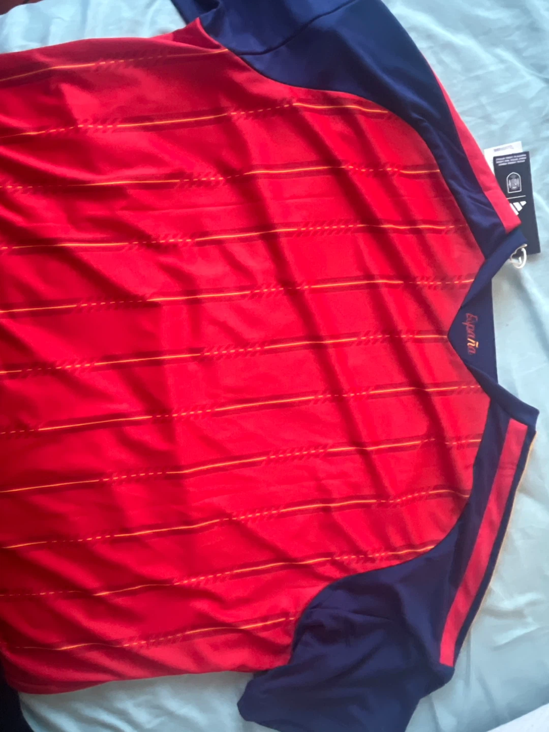 Spain 2026 World Cup Home Jersey Authentic Size 2XL - photo 3