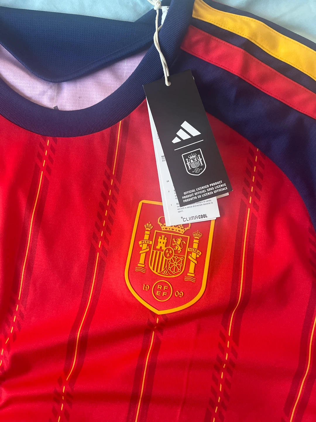 Spain 2026 World Cup Home Jersey Authentic Size 2XL - photo 4