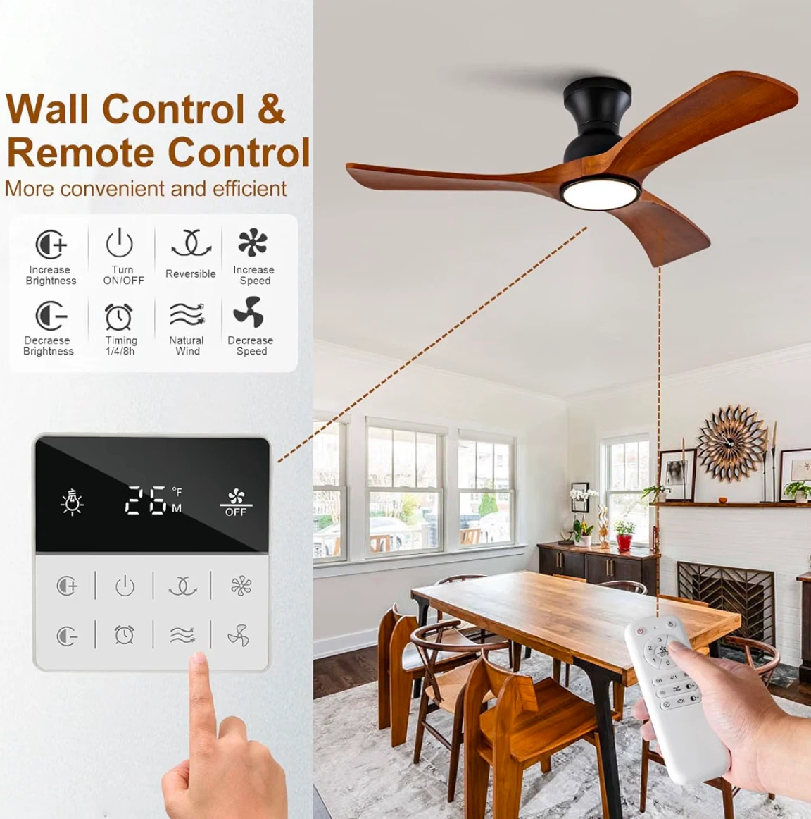 Ceiling Fan with Light - photo 4