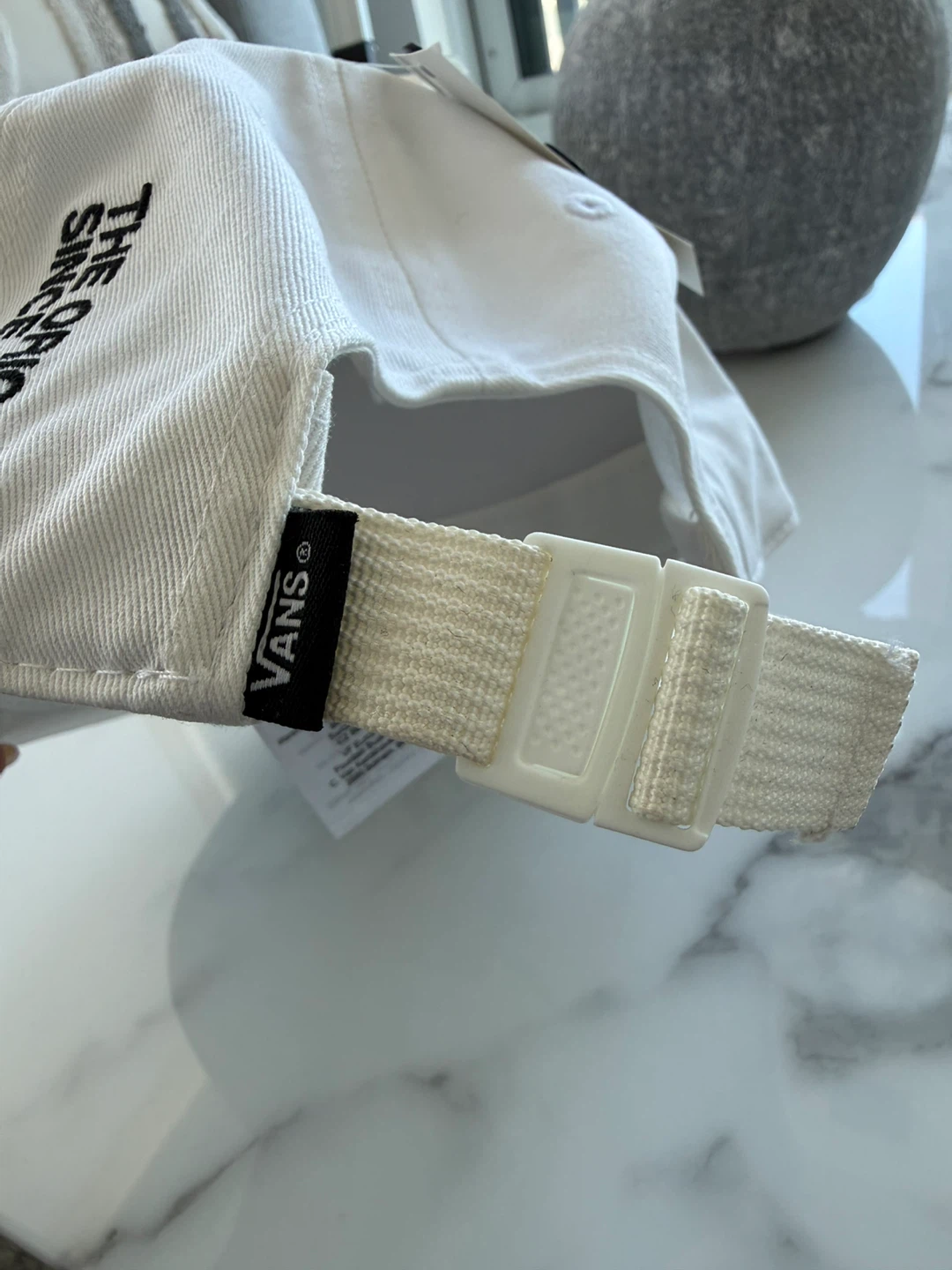 New Vans "Off The Wall" White baseball hat - photo 4