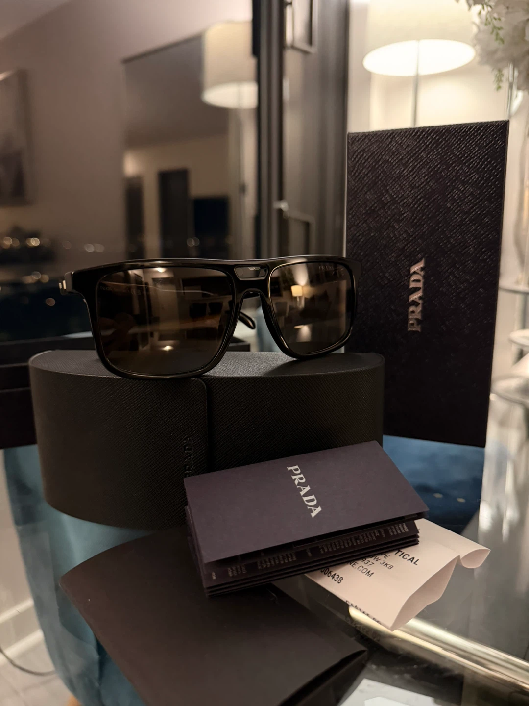 Prada Men’s Sunglasses Black A22S XL Polarized - photo 2