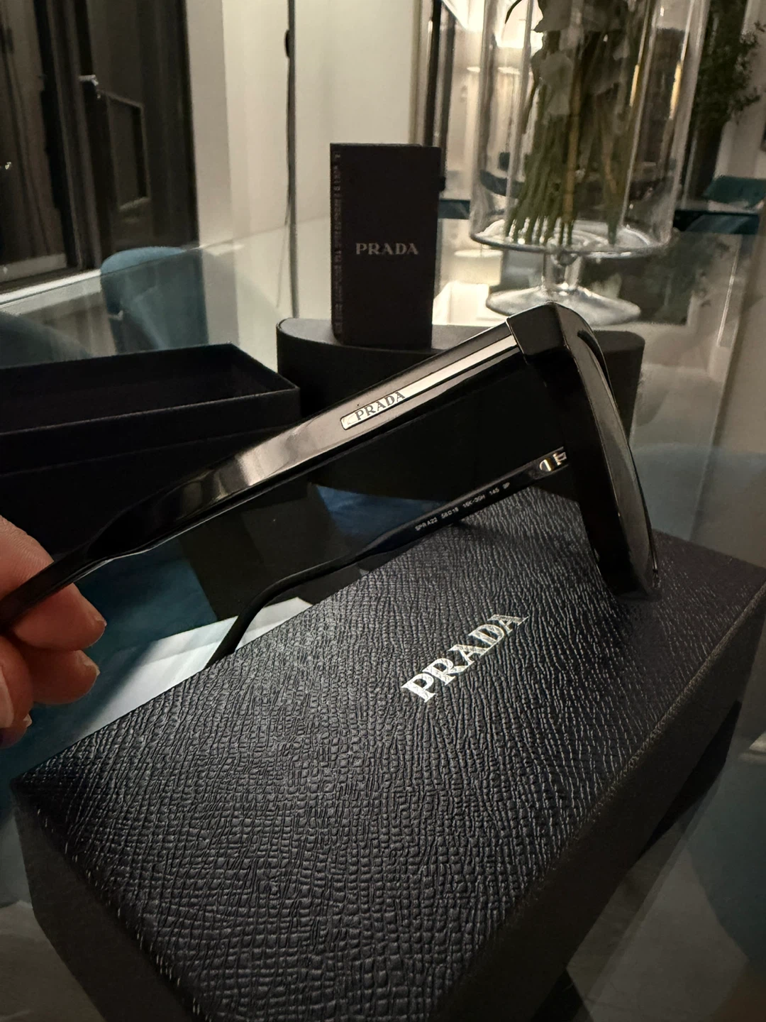 Prada Men’s Sunglasses Black A22S XL Polarized - photo 5