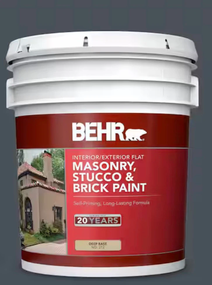 BEHR 5 Gal Masonry, Stucco and Brick Interior/Exterior Paint
