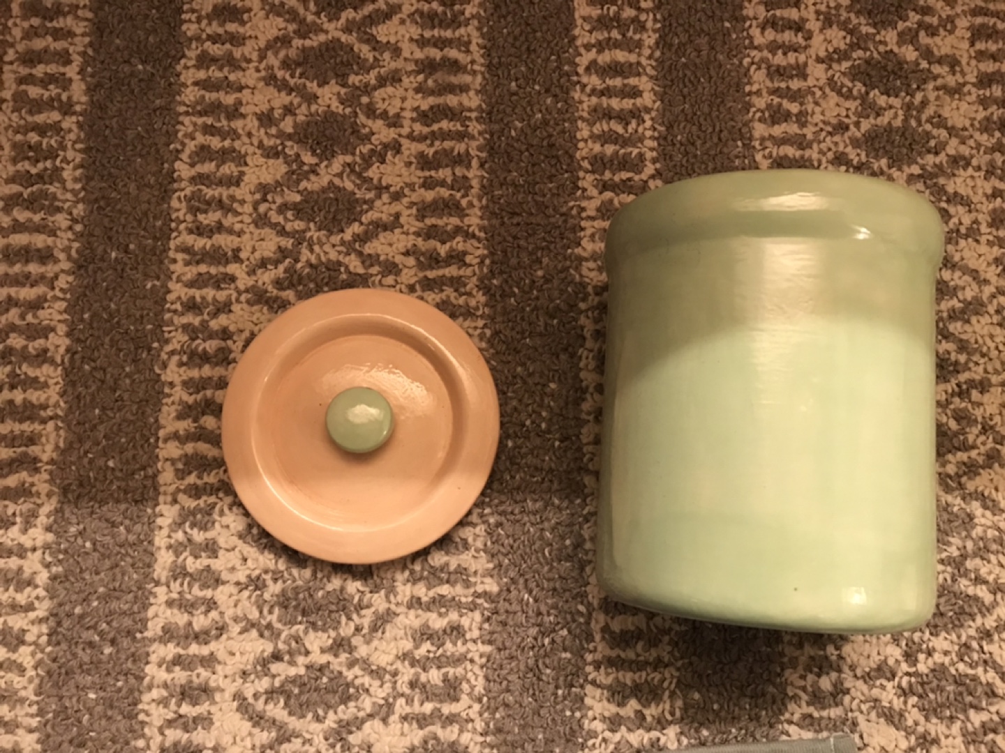 Ceramic Canister with Lid - photo 3