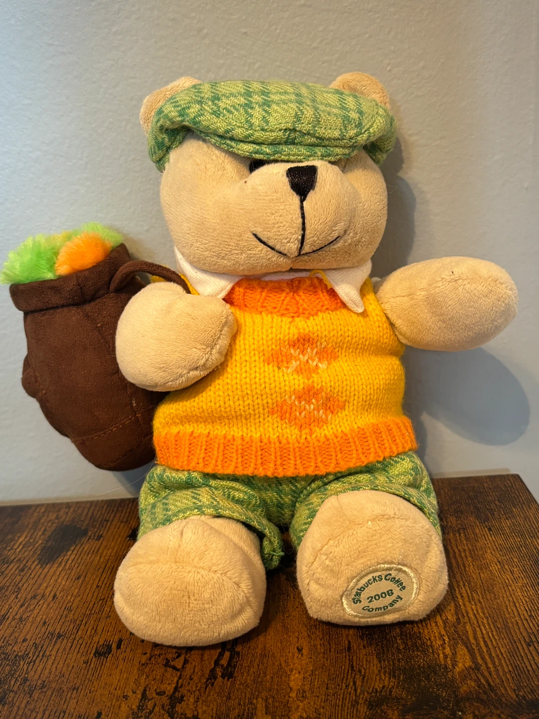 Starbucks Bearista Bear 50th Edition Collection Plush Toy