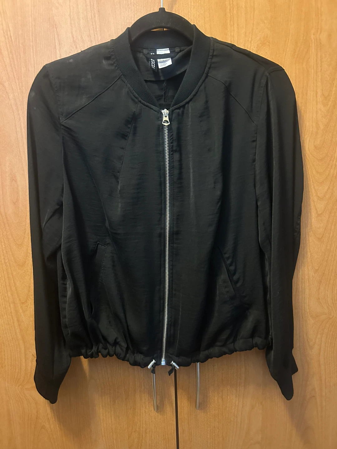 Black Bomber Jacket