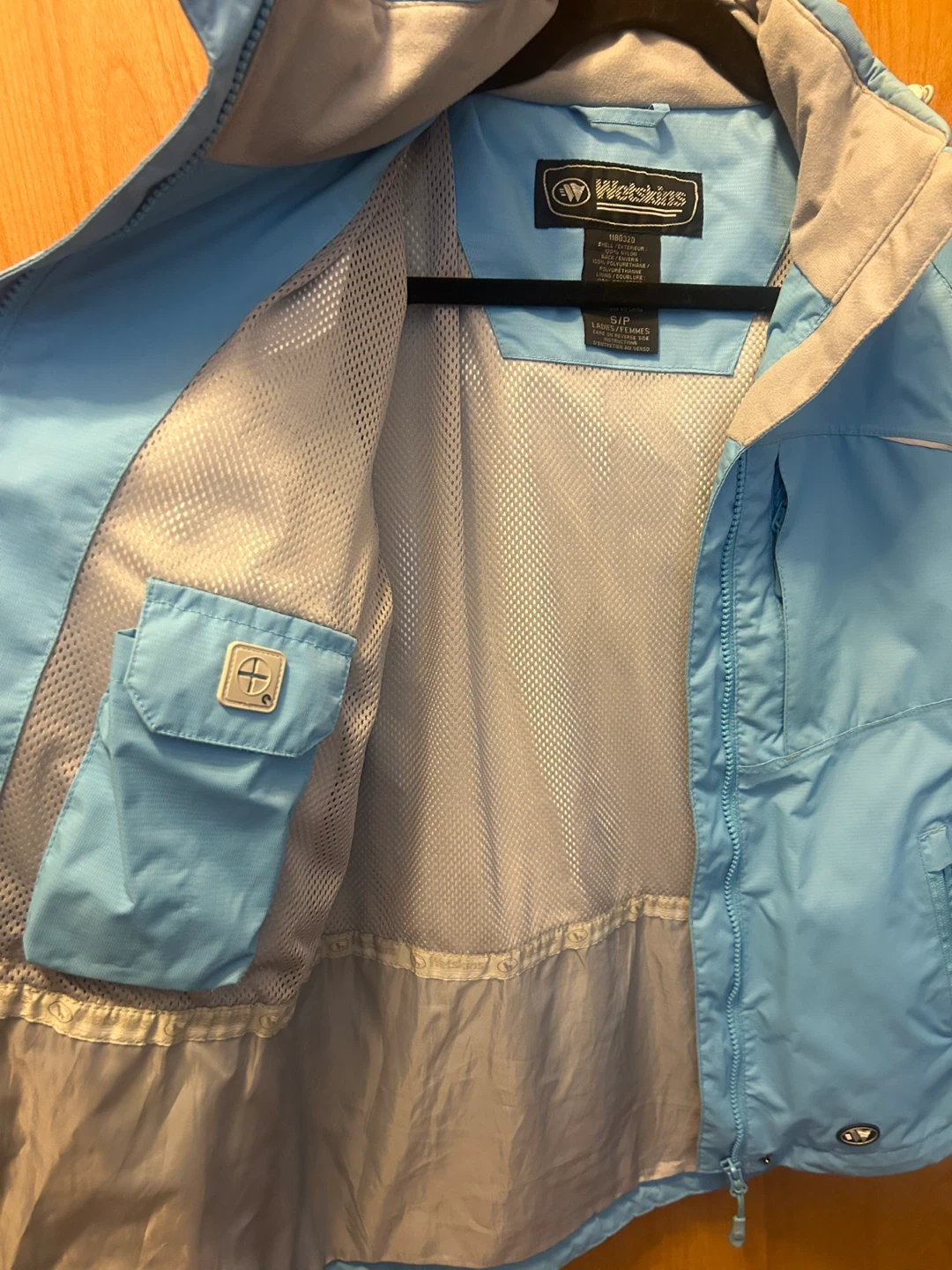 Set - Wetskins Light Blue Rain Jacket & Water Pants - photo 3