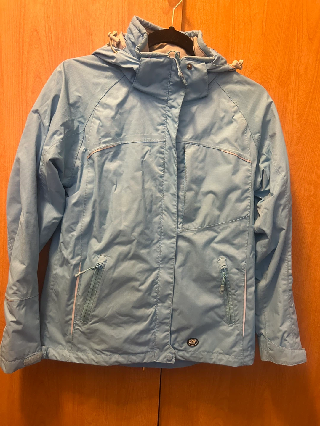 Set - Wetskins Light Blue Rain Jacket & Water Pants