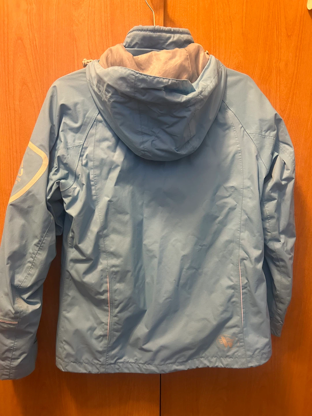 Set - Wetskins Light Blue Rain Jacket & Water Pants - photo 2