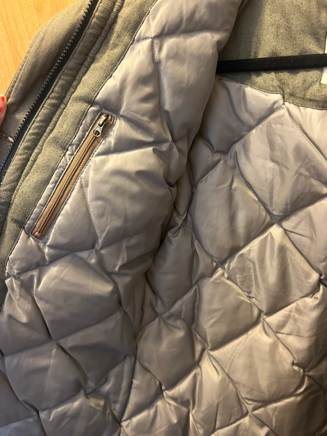 Black Parka Jacket with Fur Hood - photo 4