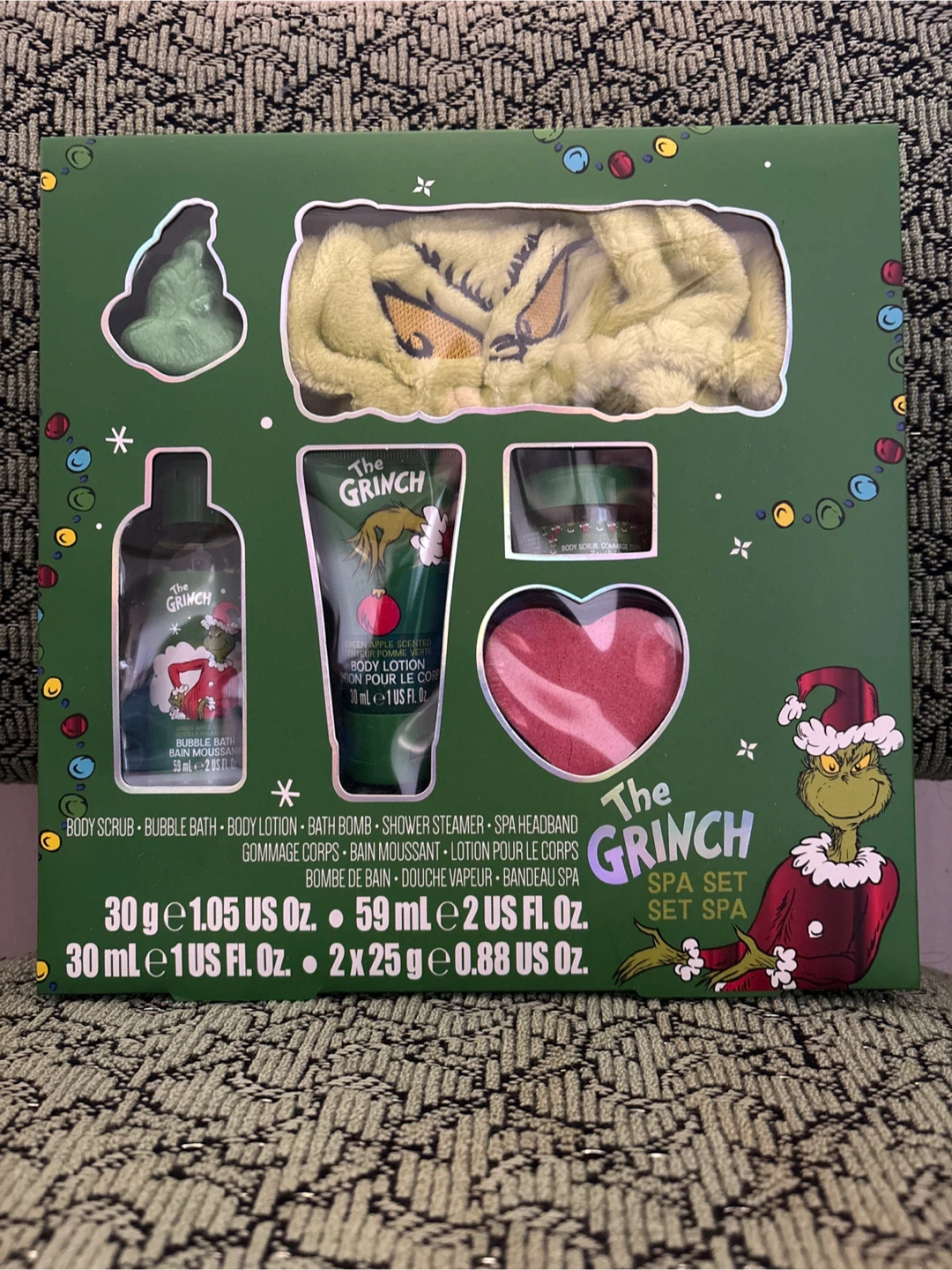 The Grinch Spa Set / Bath Set