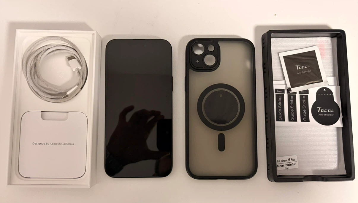iPhone 15 Plus 128Go Déverrouillé + Accessoires – Excellent État - photo 2