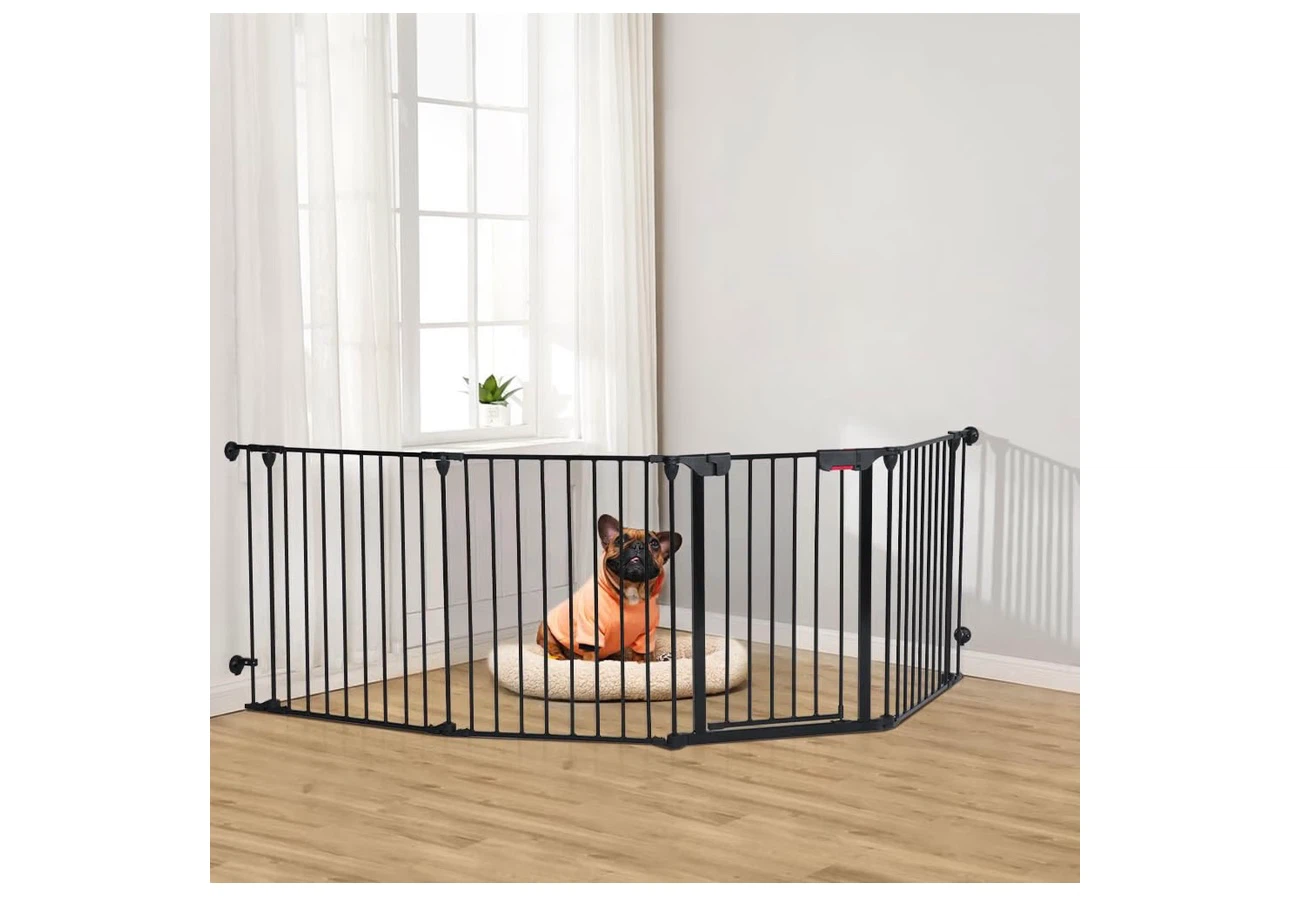Sturdy Metal Dog Gate - Auto-Close, Dual Directional Opening - photo 2