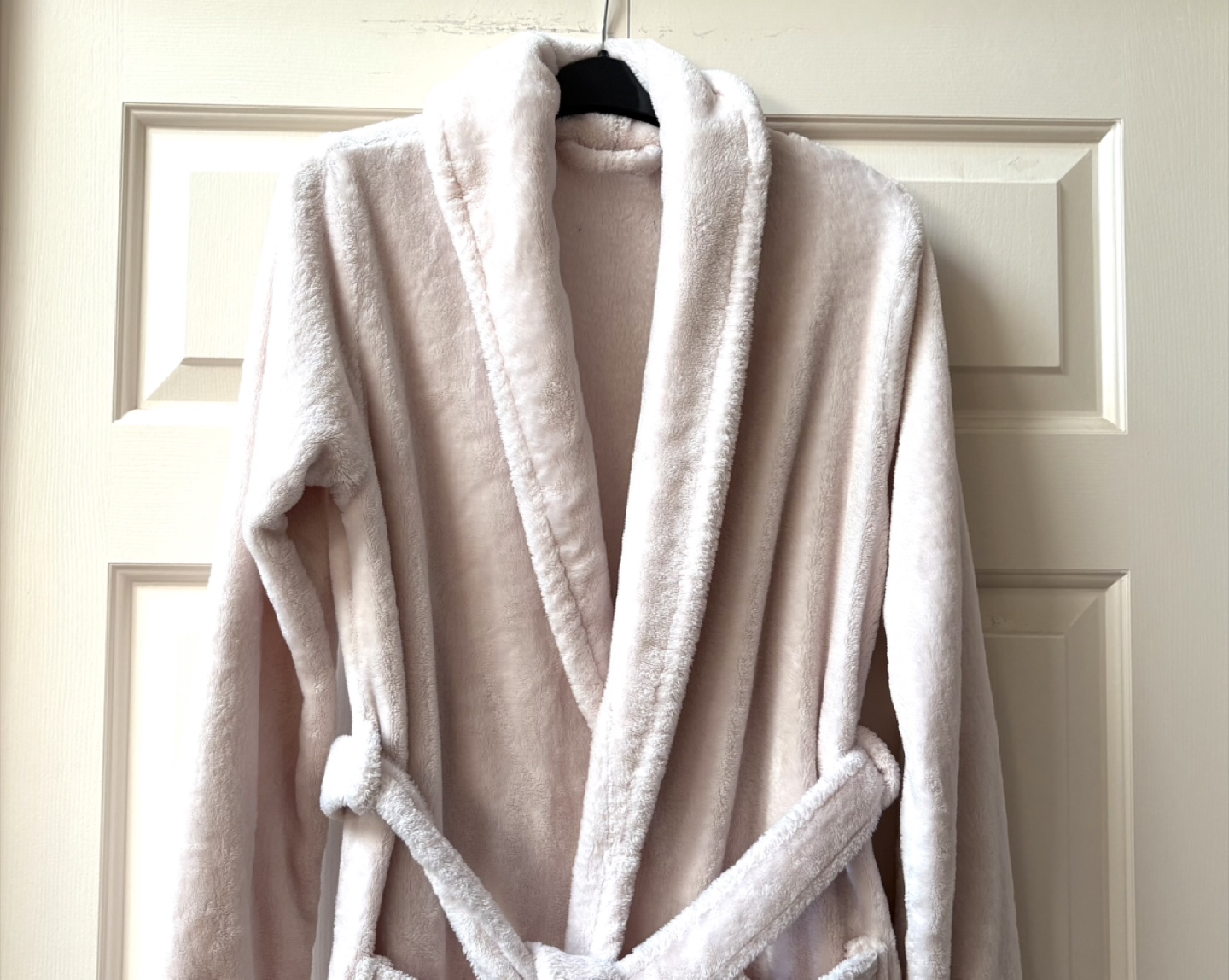 Pink Long Thick Plush Robe - Size S/PM - photo 3