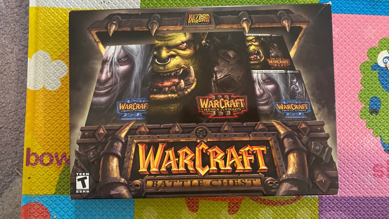 Blizzard Warcraft Battle Chest Collection-Only Manuals