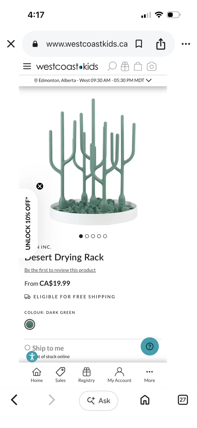 Boon Cacti Brush Set & Desert Drying Rack - photo 3