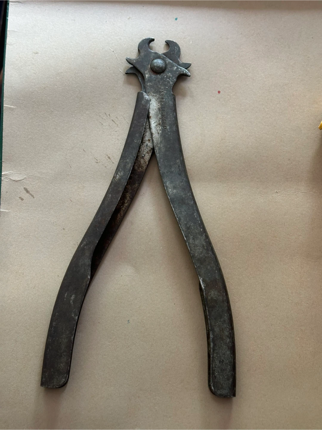 Vintage Linksem 13" Tire Chain Repair Pliers 13LK