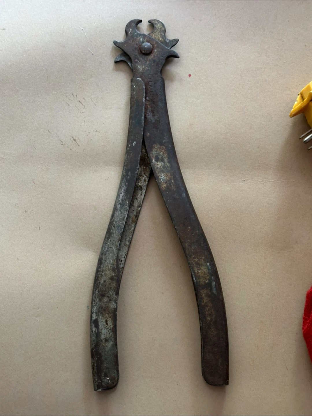 Vintage Linksem 13" Tire Chain Repair Pliers 13LK - photo 4