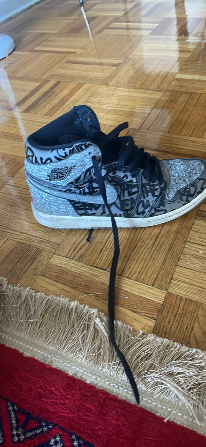 Air Jordan 1 High OG 'Graffiti' Men's Shoes - photo 4