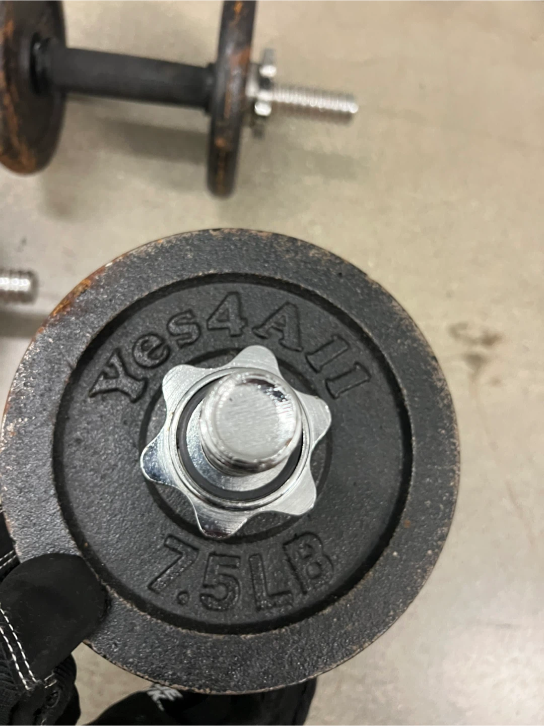Dumbbell Weights (7.5lb & 5lb) - photo 2