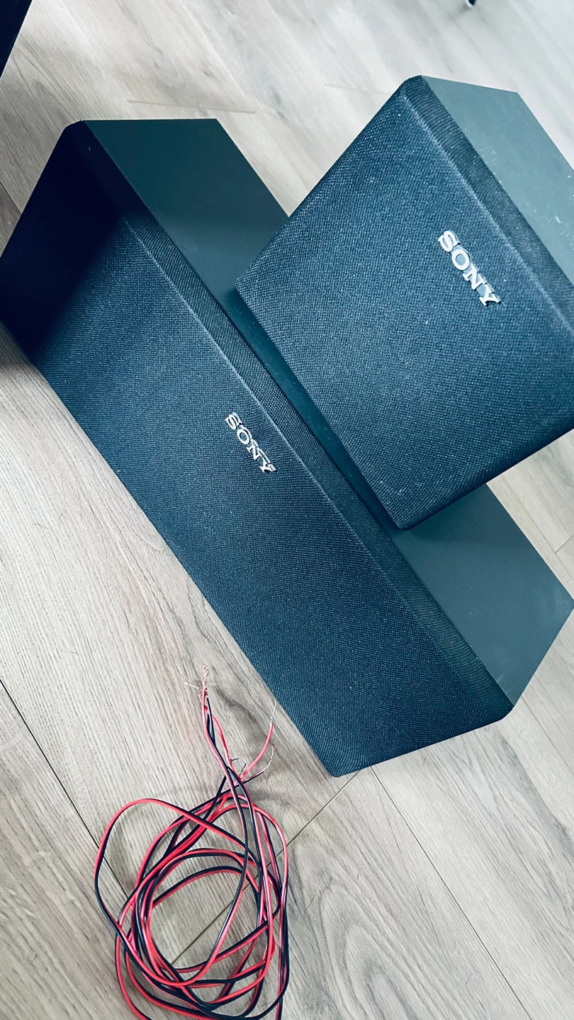 Sony Center Speaker + Surround Speaker with Speaker Wire - photo 2