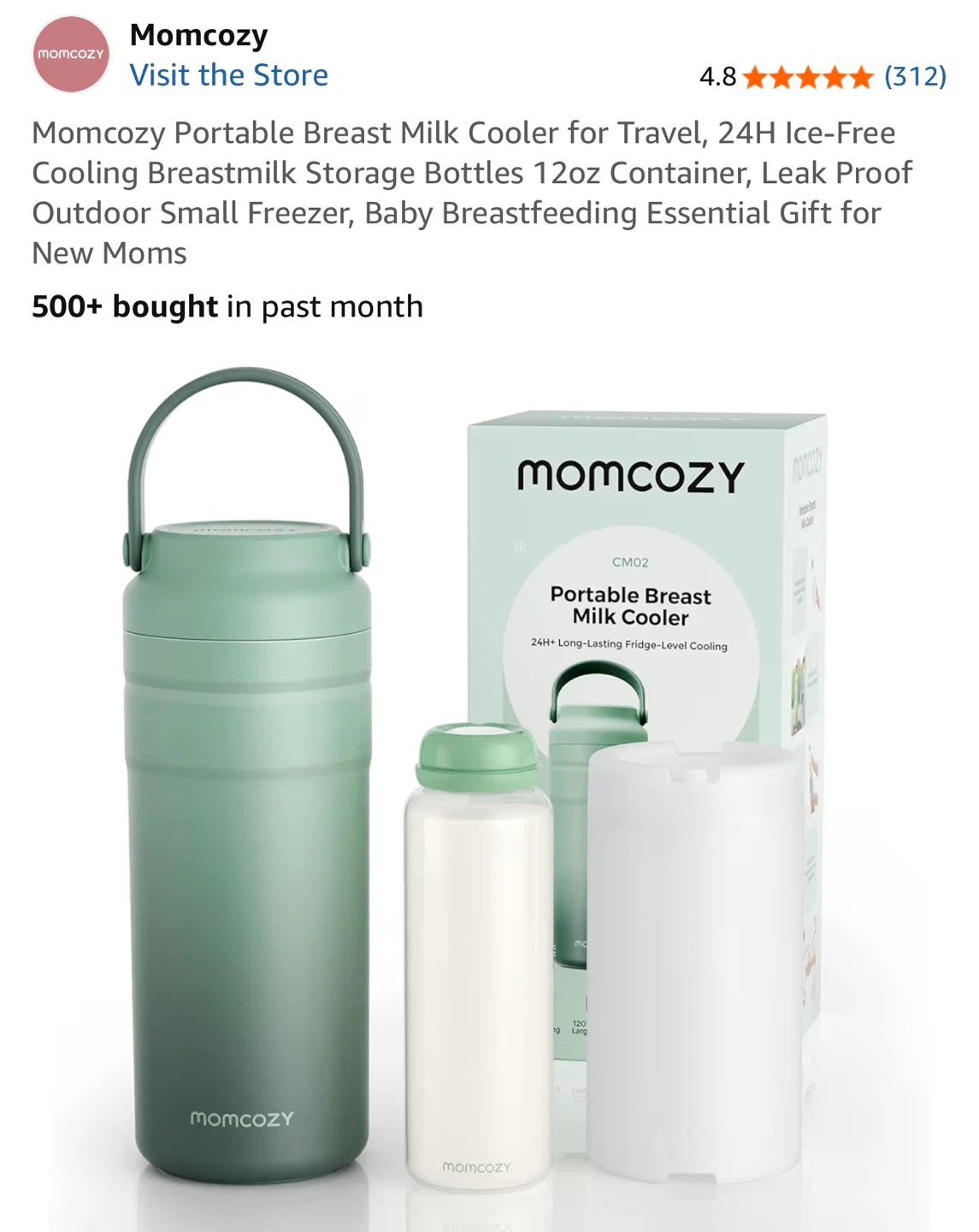 Momcozy Portable Breast Milk Cooler - photo 3