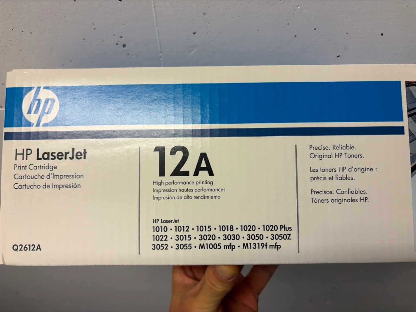 HP Laserjet print cartridge