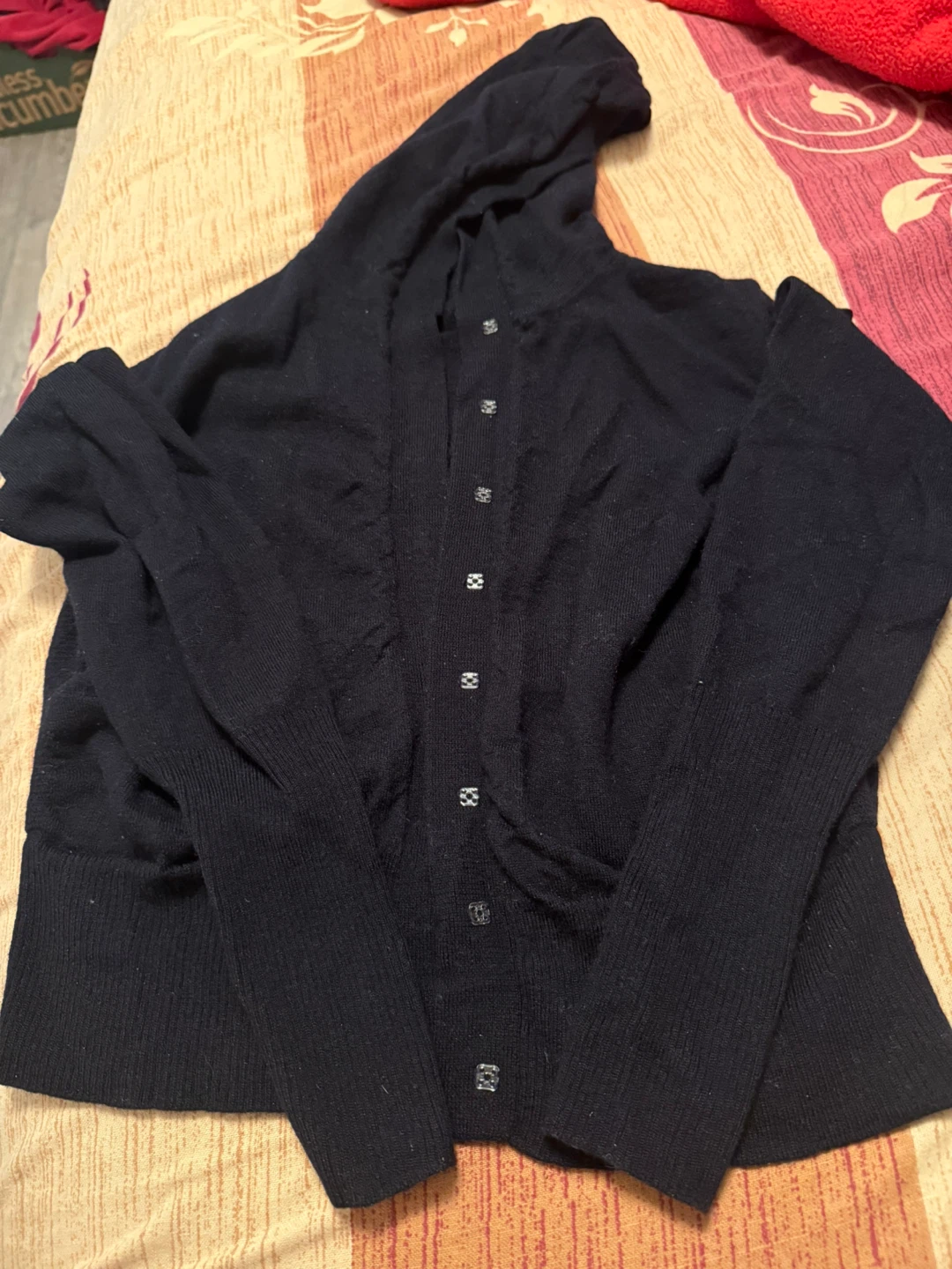 Navy Blue Cardigan