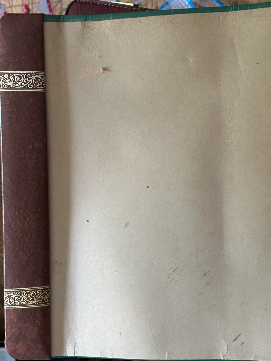 vintage desk blotter pad - photo 3