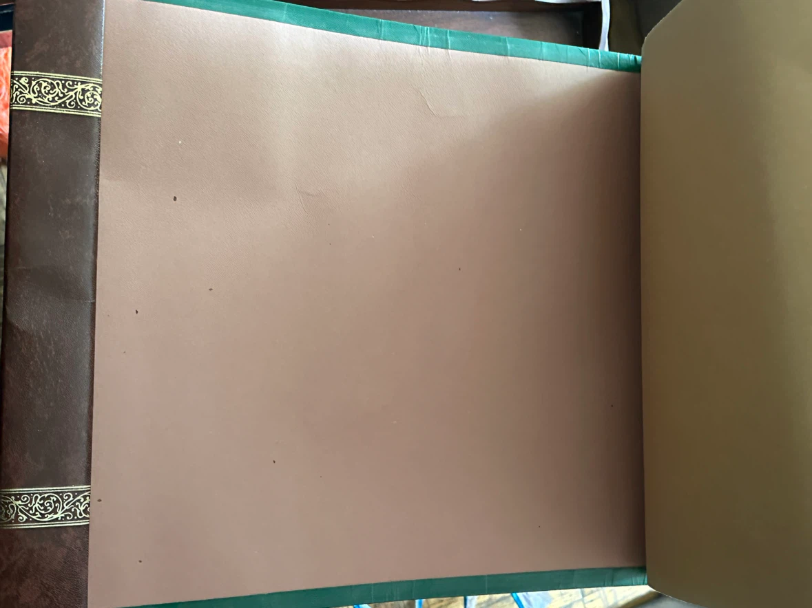 vintage desk blotter pad - photo 4