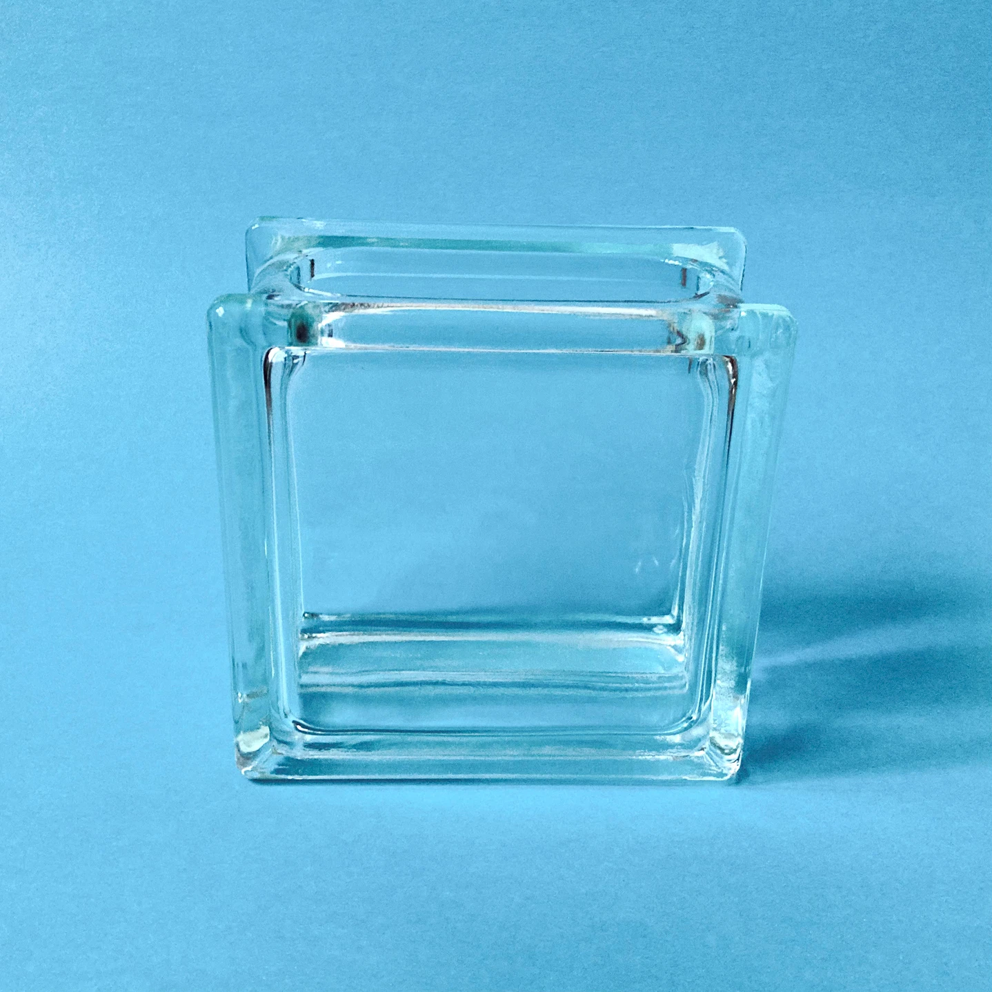 Glass Block Vase - photo 2