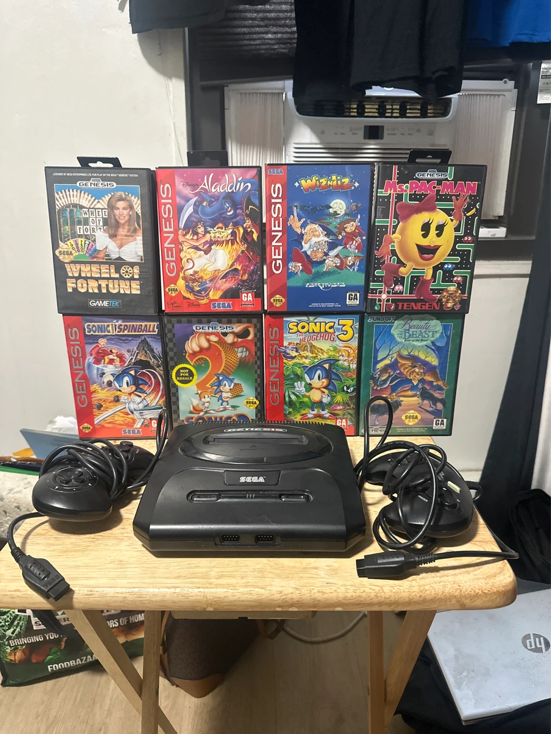 Sega Genesis Console with 7 Games - photo 2