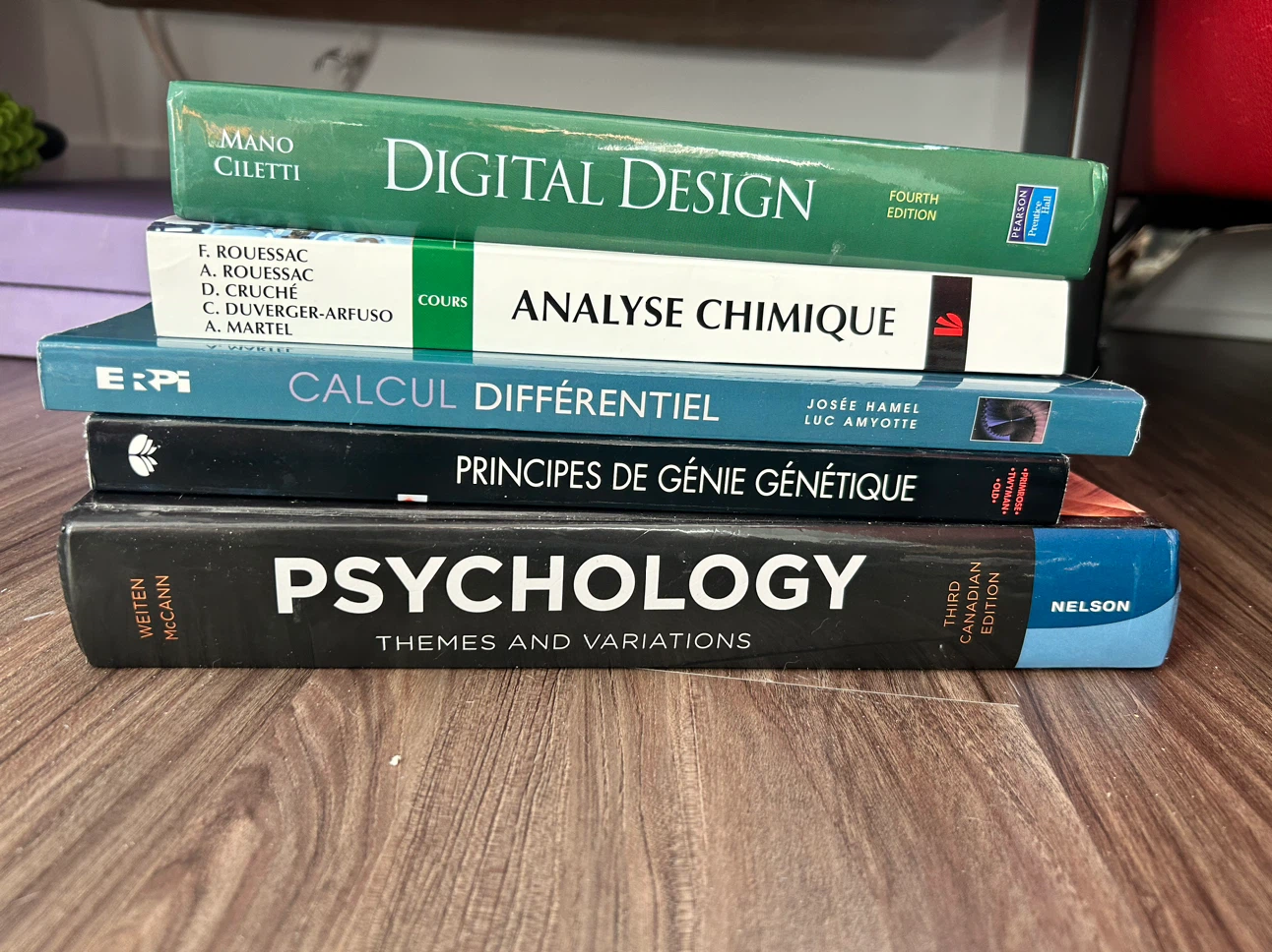 Bundle of 5 University Textbooks