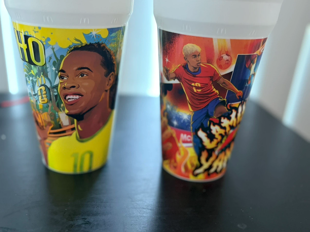 McDonald's Soccer Cups (Set of 4)