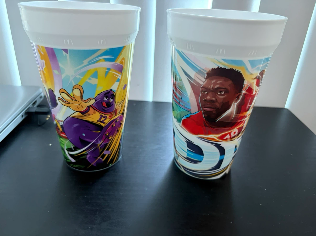 McDonald's Soccer Cups (Set of 4) - photo 2