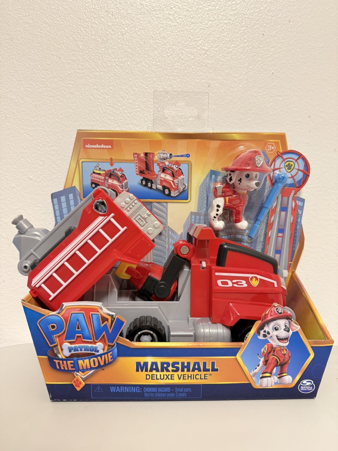 Paw Patrol The Movie Marshall Deluxe Vehicle