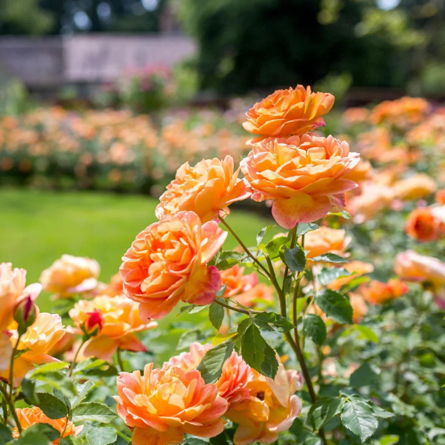 David Austin Rose Lady of Shalott Plant - photo 4