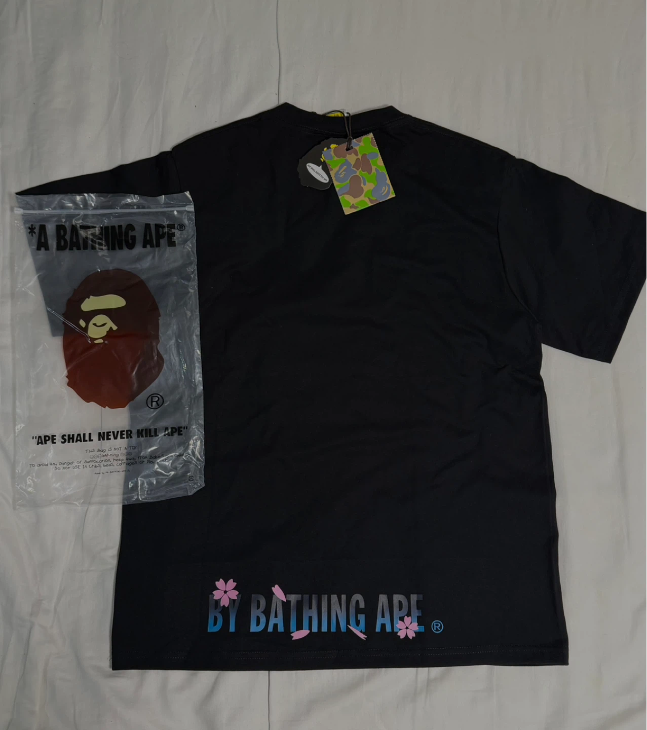 BAPE Sakura Ape Head Tee - photo 3