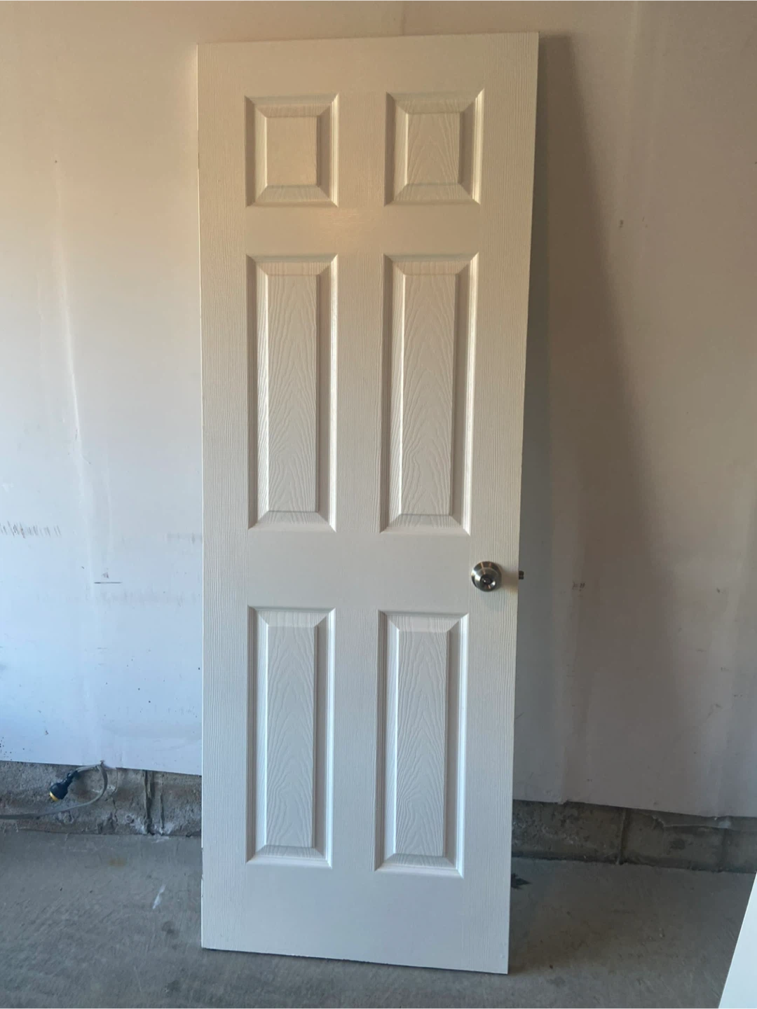 White 6-Panel Interior Door