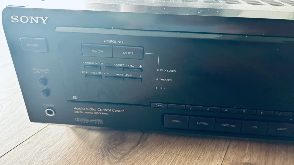 Sony STR-DE405 FM Stereo/FM-AM Receiver – For Parts or Repair - photo 2