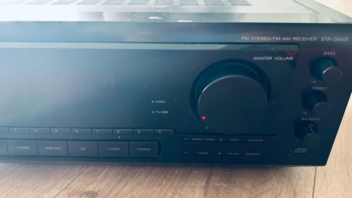 Sony STR-DE405 FM Stereo/FM-AM Receiver – For Parts or Repair - photo 3