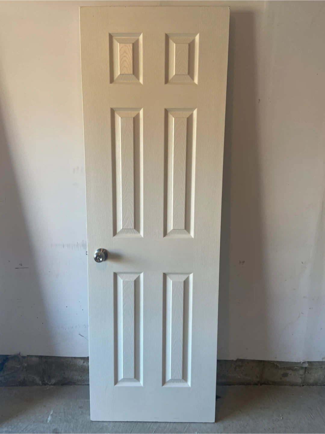 White 6-Panel Interior Door