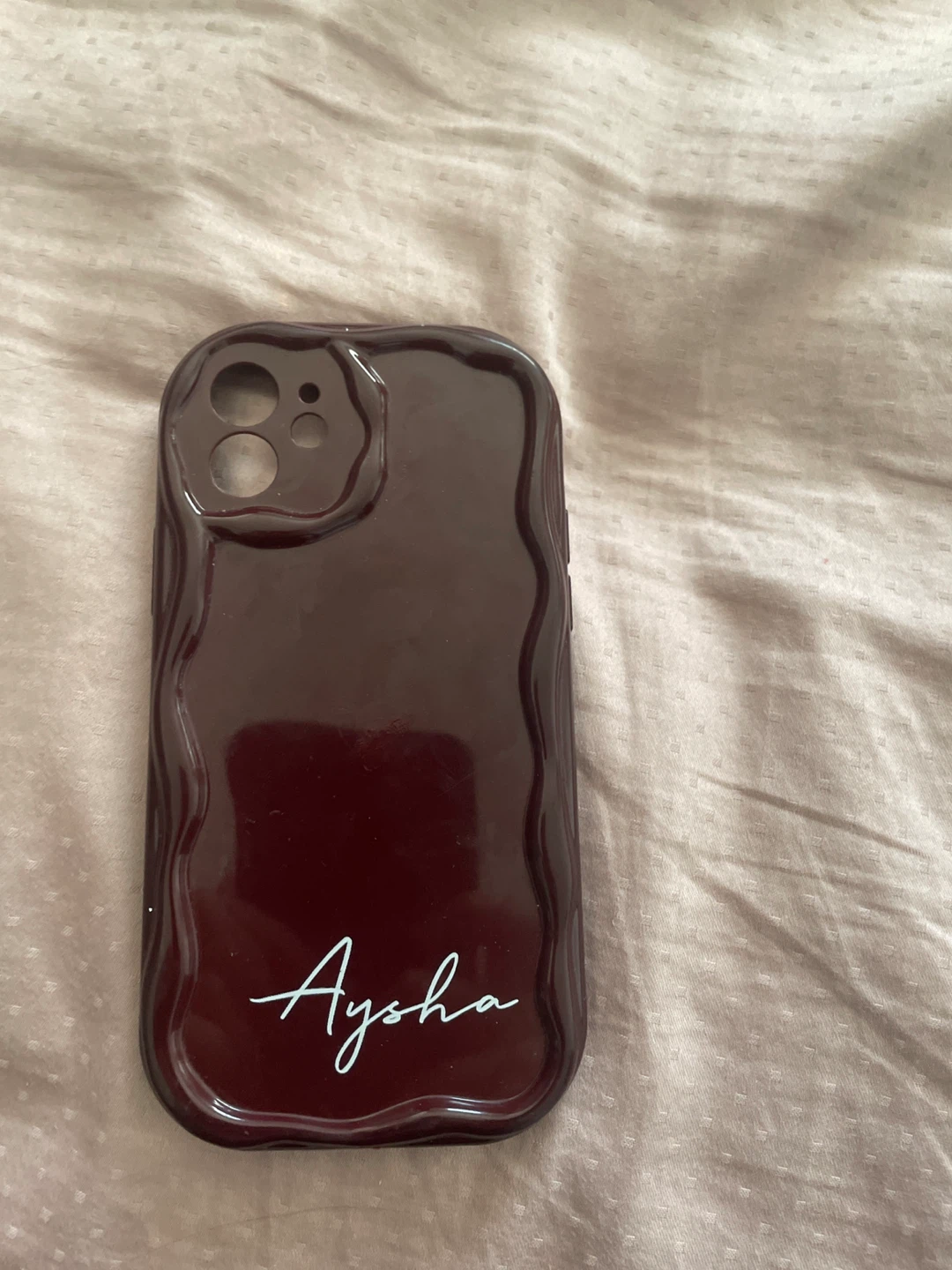 Phone Case with "Aysha" Name