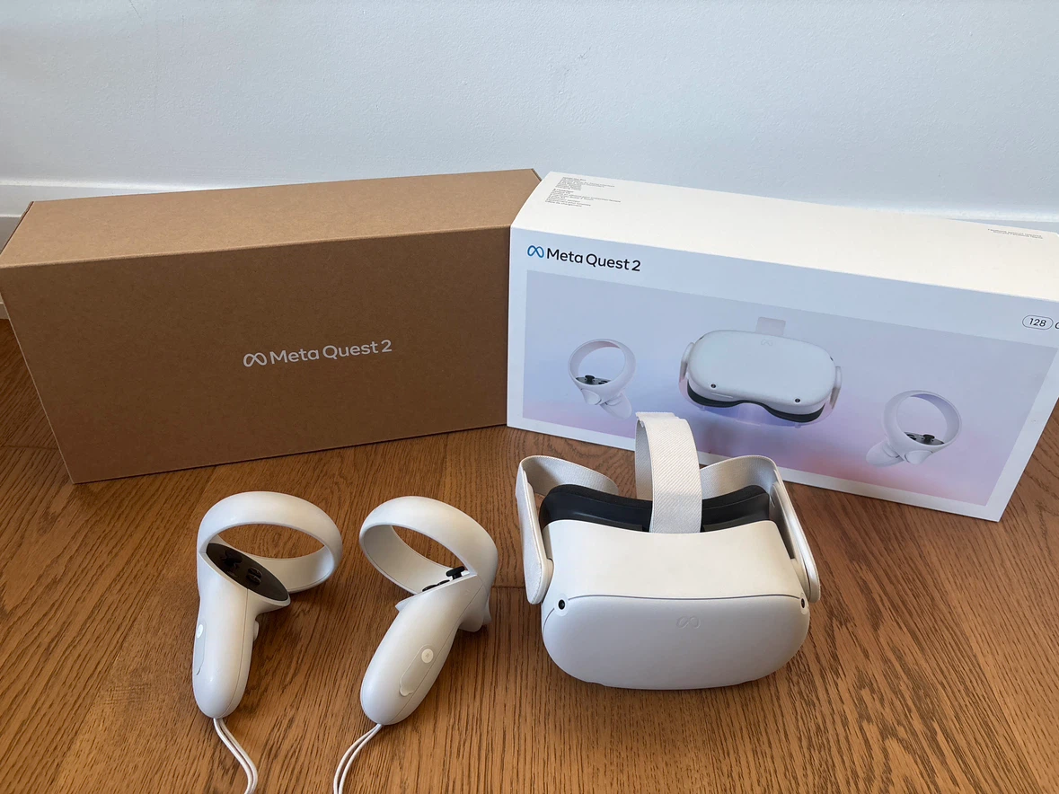 Meta Quest 2 VR Headset Console