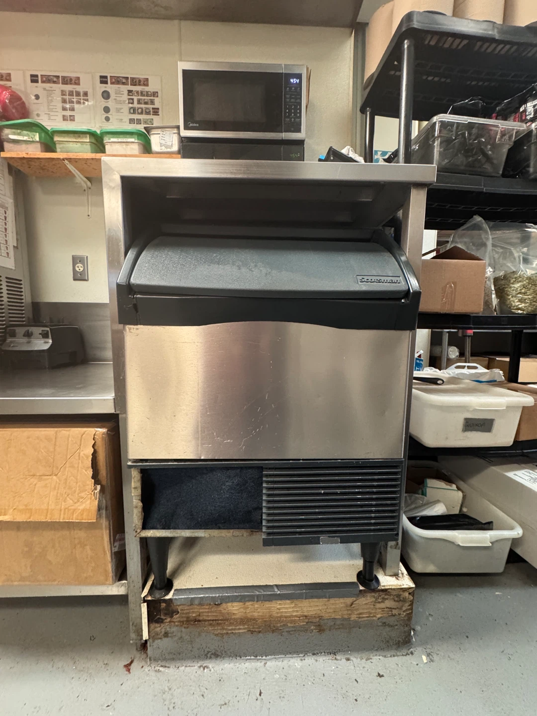 Scotsman CU1526SA-1A Commercial Ice Machine