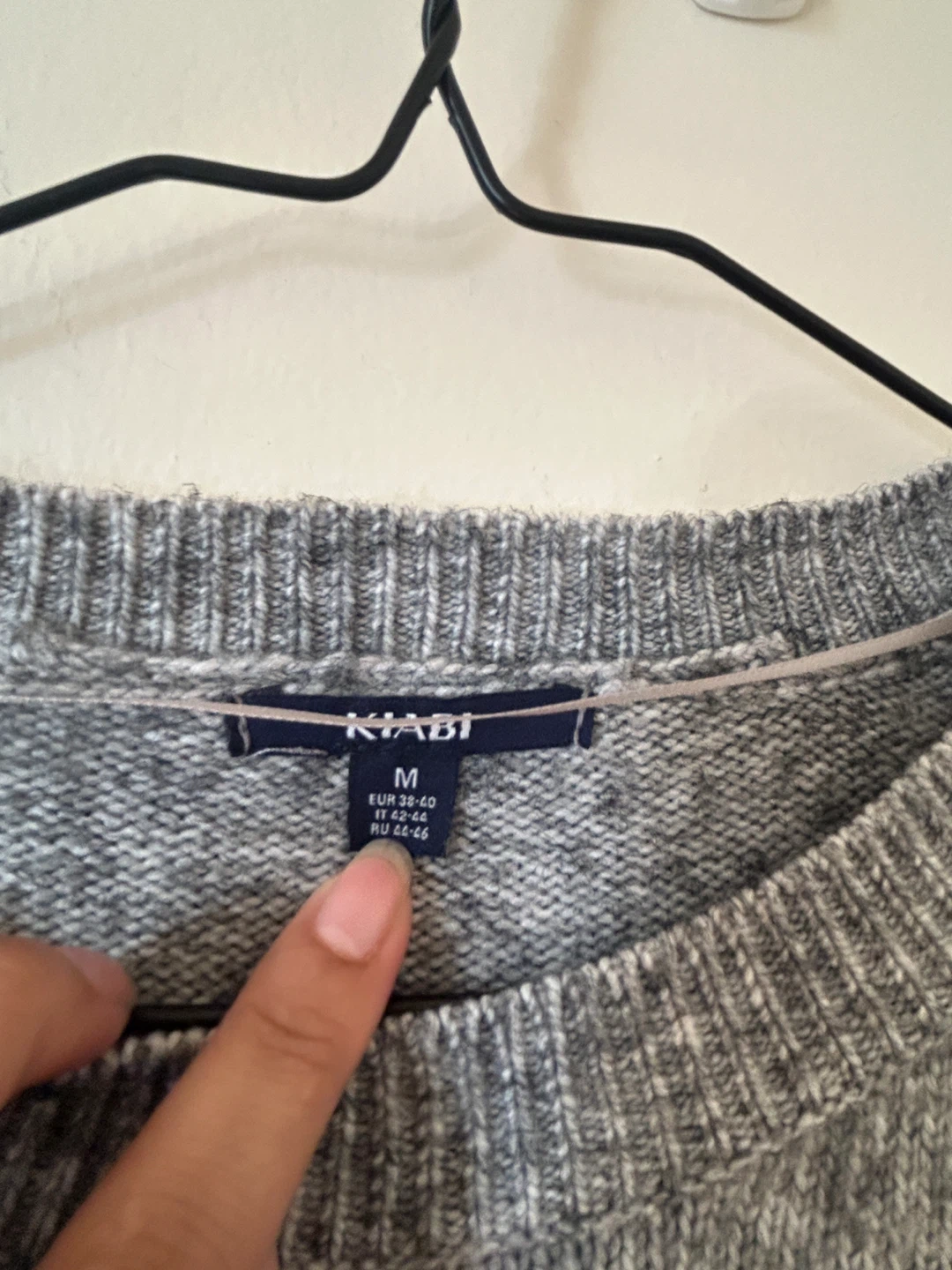Kiabi Grey Marled Knit Sweater - photo 2