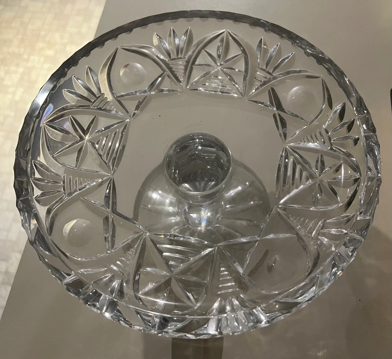 Crystal Pedestal Cake Stand - photo 2