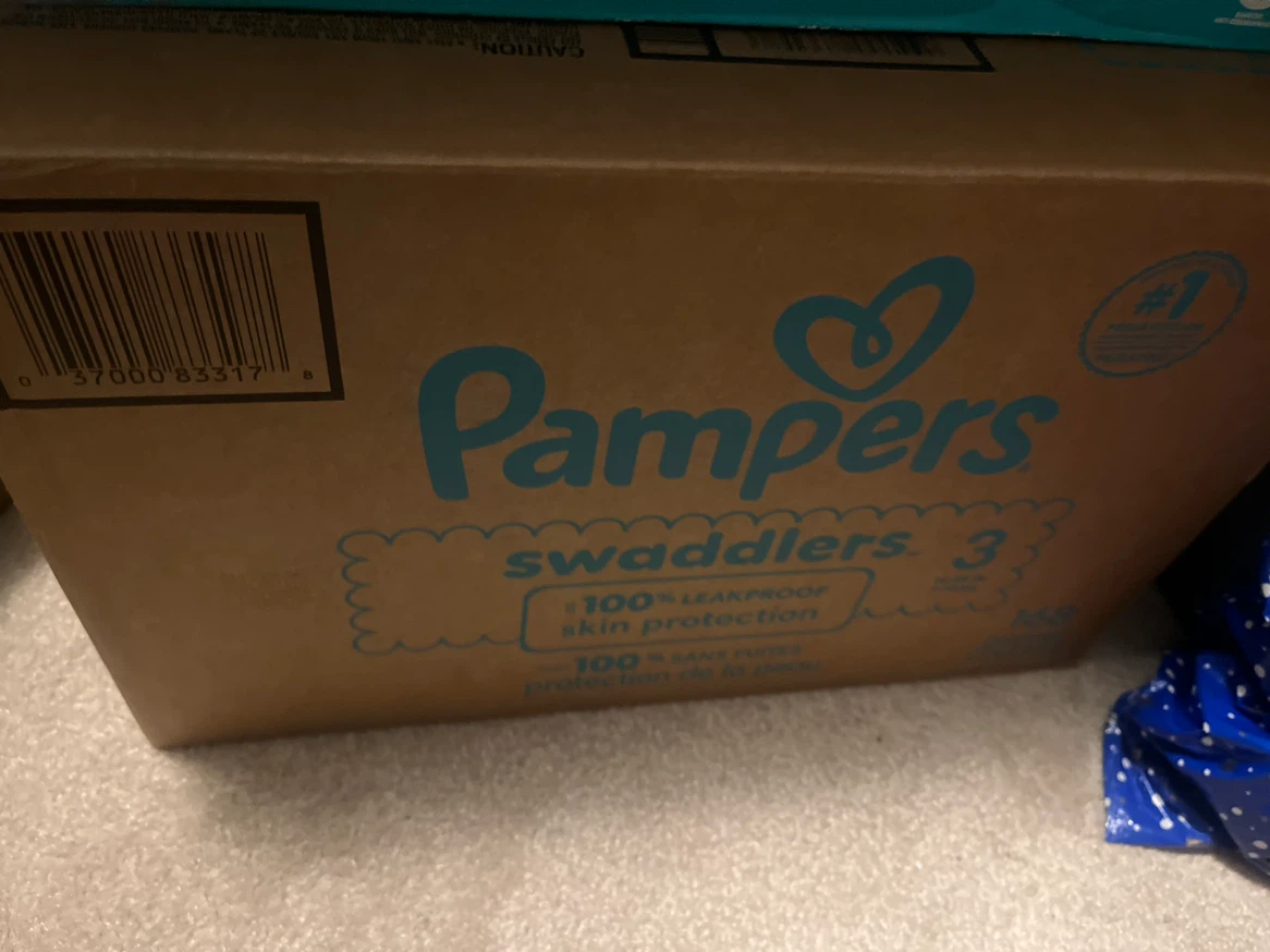 Pampers Swaddlers Diapers Size 3 (168 count)