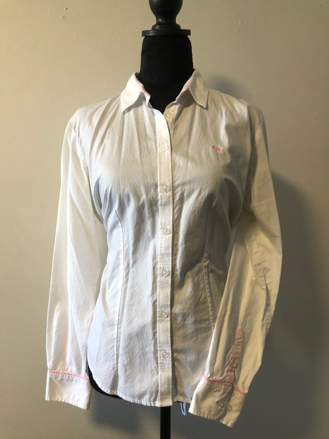 Ferrioni White Button-Up Shirt - Size M